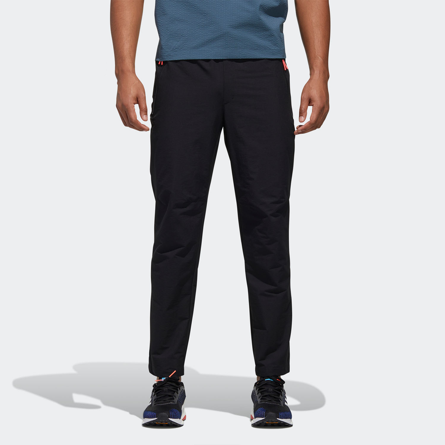 Adidas/阿迪达斯正品秋季男子直筒舒适休闲运动长裤 GF4006