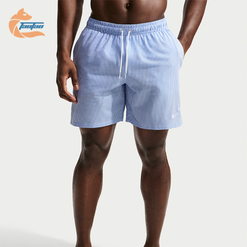 Nike/耐克正品Swim Breaker男士刺绣休闲沙滩系带短裤IQ7742-452