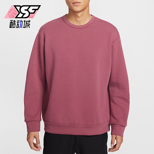 Nike/耐克正品春秋男士运动圆领套头复古简约针织卫衣HQ6965-658