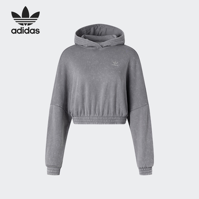 阿迪达斯女士宽松休闲卫衣