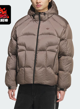 Adidas/阿迪达斯正品三叶草男士休闲复古宽松面包羽绒服KS6080