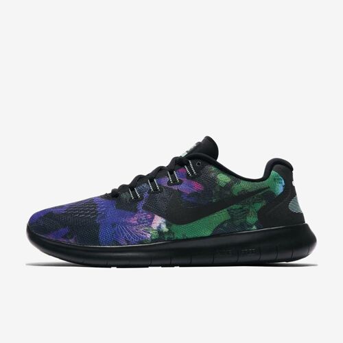 Nike耐克正品Free RN 2017 Solstice女款减震跑步鞋883295-001