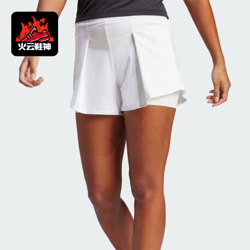 Adidas/阿迪达斯正品纯色宽松休闲运动短裤新款女经典短裤HZ4299