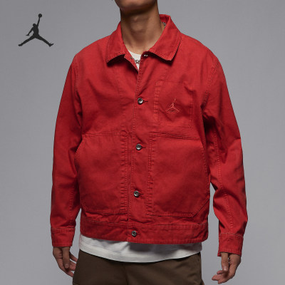 Nike/耐克正品JORDAN新年款男士复古翻领休闲外套FN4528-604