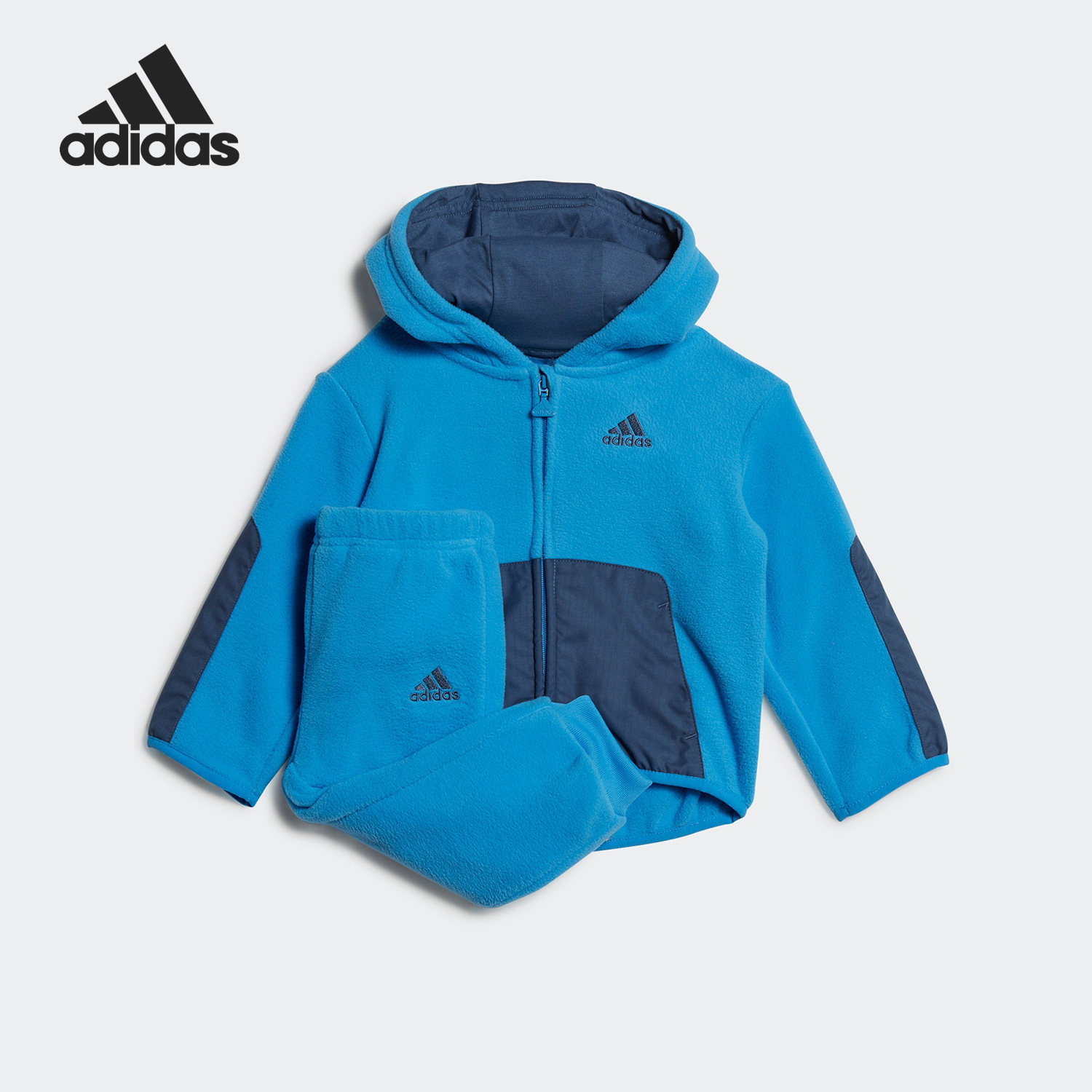 Adidas/阿迪达斯正品I FLEECE JOG婴童运动长袖套装HM8961,童装/婴儿装/亲子装,套装,淘宝优惠券,粉丝福利购,淘宝优惠卷