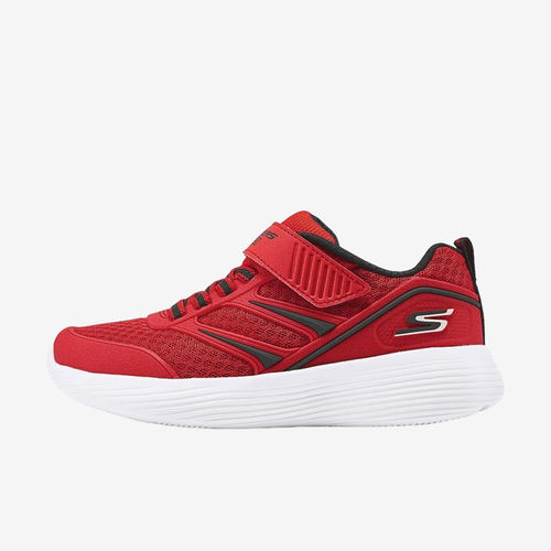 Skechers斯凯奇正品outlets大童魔术贴防滑休闲鞋405092L-RDBK