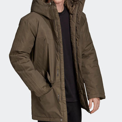 阿迪达斯男子连帽运动棉服