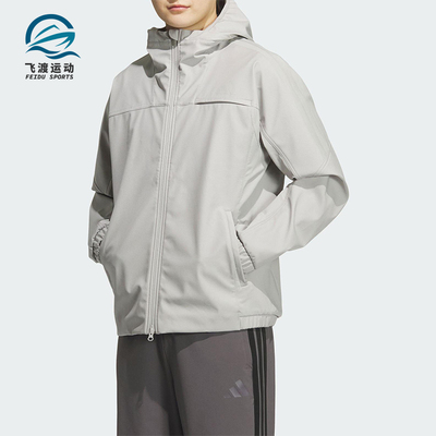 Adidas/阿迪达斯正品SL WARM JKT男士连帽运动休闲抓绒外套KG5179