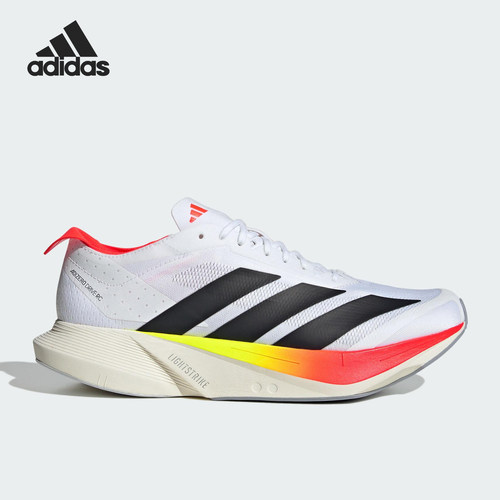 Adidas/阿迪达斯正品2025夏季款男士竞速经典公路跑步鞋JR9380