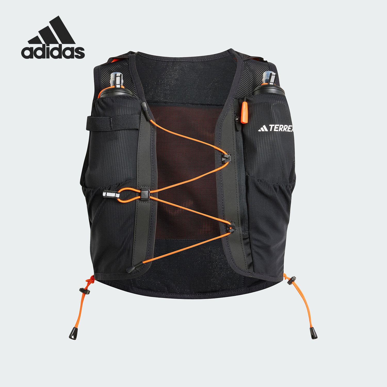 Adidas/阿迪达斯正品户外男女款越野跑运动背包水袋包IW3653