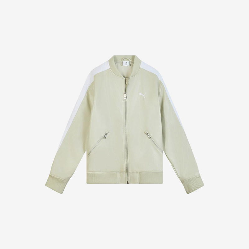 Puma/彪马正品男女沙砾灰拉链棒球领休闲经典夹克外套636319-68