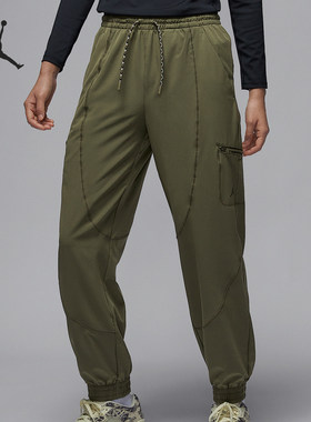Nike/耐克正品JORDAN女士梭织宽松训练篮球长裤FB4660-222