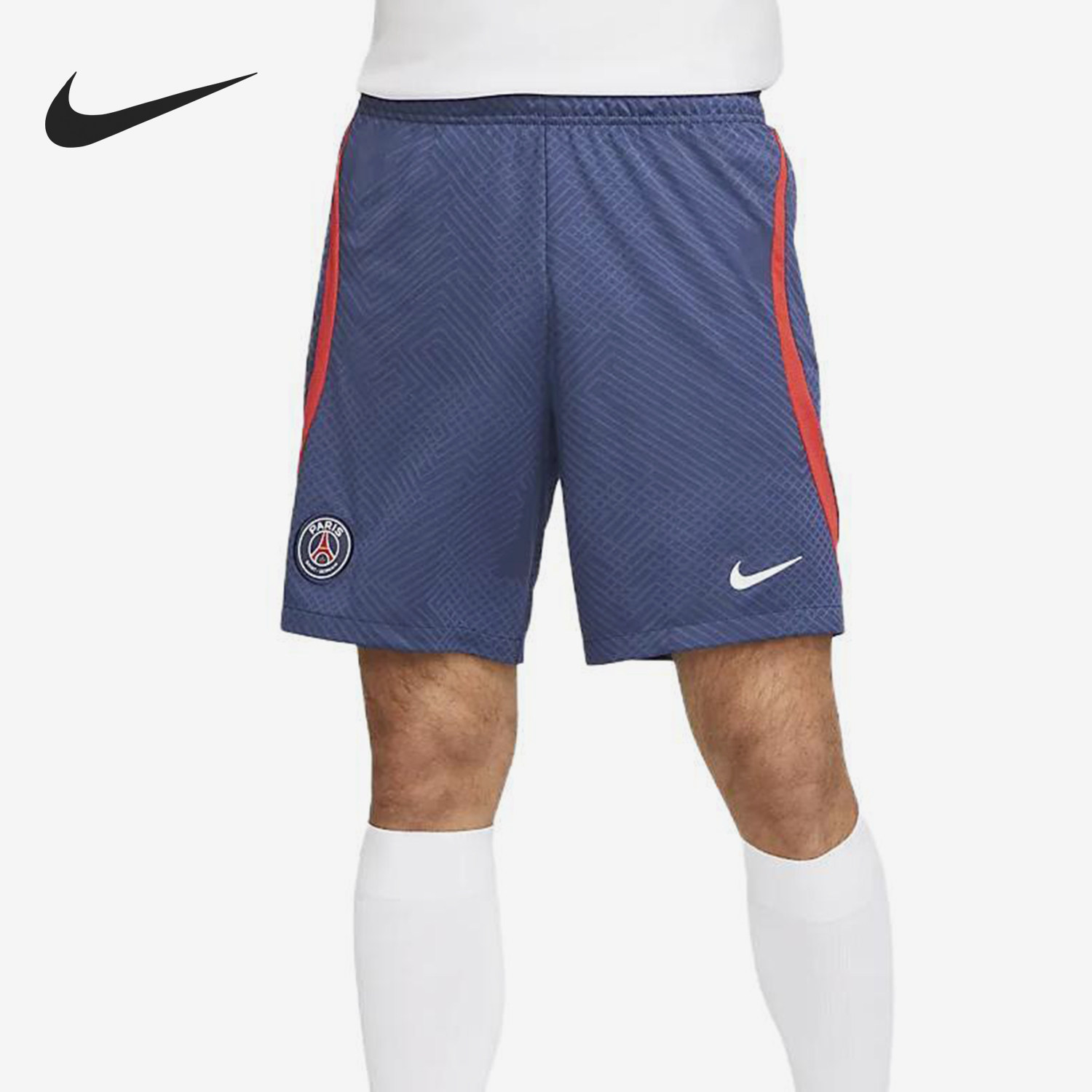 Nike/耐克正品26夏 男士拼接足球运动透气训练户外短裤DJ8596-410