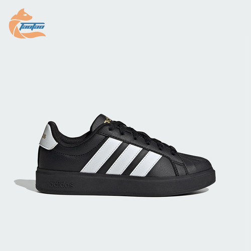 Adidas/阿迪达斯正品STREETTALK大童休闲运动系带耐磨板鞋JS5053