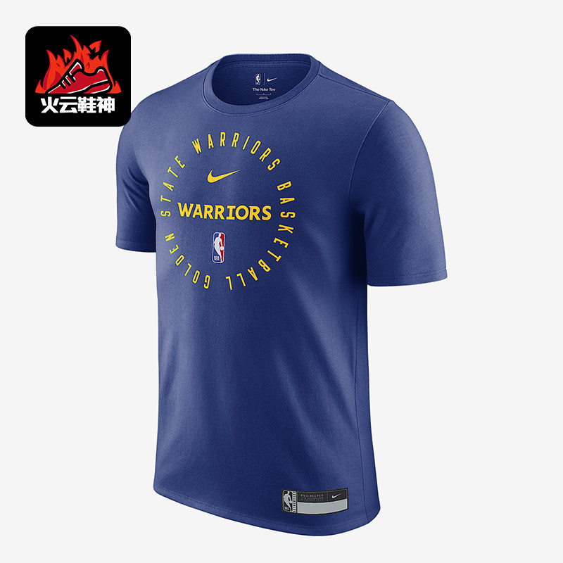 Nike/耐克正品Dri-FIT NBA男士透气复古训练短袖T恤HF1421-495