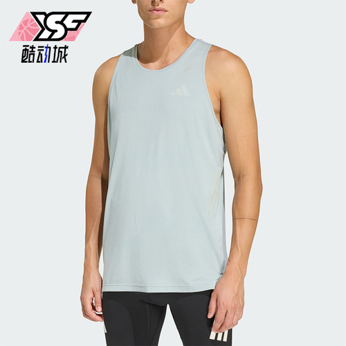 Adidas/阿迪达斯正品夏季款男士轻盈透气跑步运动无袖背心JZ7729
