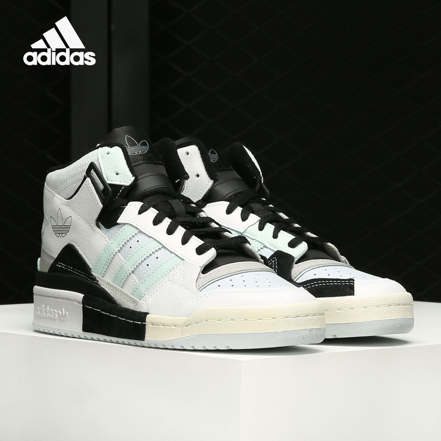 Adidas/阿迪达斯正品 Forum Exhibit Mid 男子休闲板鞋GZ5388