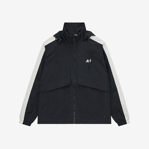 New Balance/NB正品2025新款男女户外休闲夹克外套AMJ41340-BK
