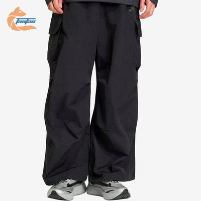 Adidas/阿迪达斯正品中腰松紧梭织休闲裤经典新款男休闲裤KE8066