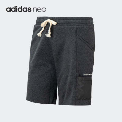 Adidas/阿迪达斯正品男 新款运动裤针织透气休闲五分裤 DW8086