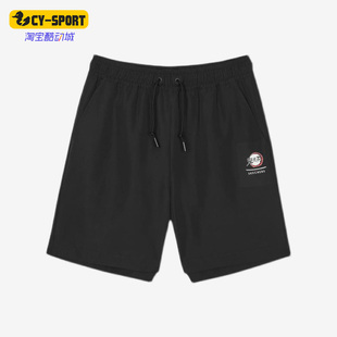 L322W030 灭鬼之刃联名女子运动休闲宽松短裤 Skechers 斯凯奇正品