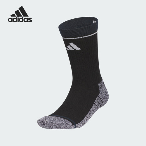 Adidas/阿迪达斯正品CREW SOCK男女经典耐磨运动袜一双装KR0340