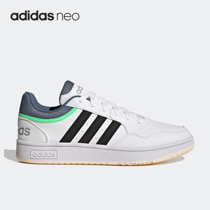 Adidas/阿迪达斯正品NEO男士透气低帮篮球运动系带经典板鞋GY4733