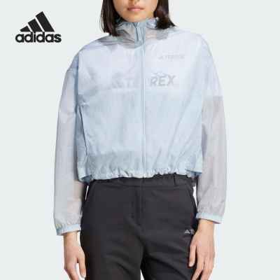 Adidas/阿迪达斯正品2026夏季款女士宽松经典透气户外外套JD5939