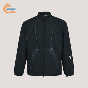Adidas/阿迪达斯正品春季男士宽松运动经典梭织立领外套KU5308