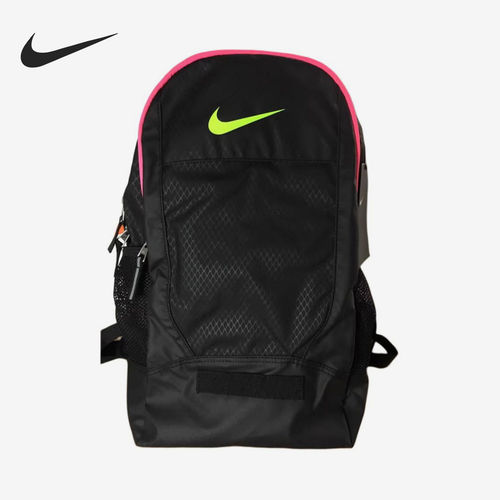 Nike耐克正品男女电脑插袋拉链运动休闲有夹层双肩背包BZ9755-010