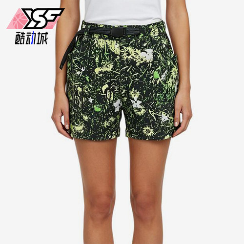 Nike/耐克正品ACGDOLOMITIAOP新款女黑绿色经典短裤II0942-317