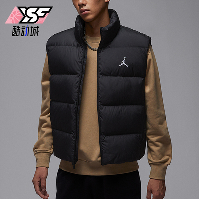 Nike/耐克正品JORDAN男士运动轻盈保暖经典羽绒马甲IF4262-010