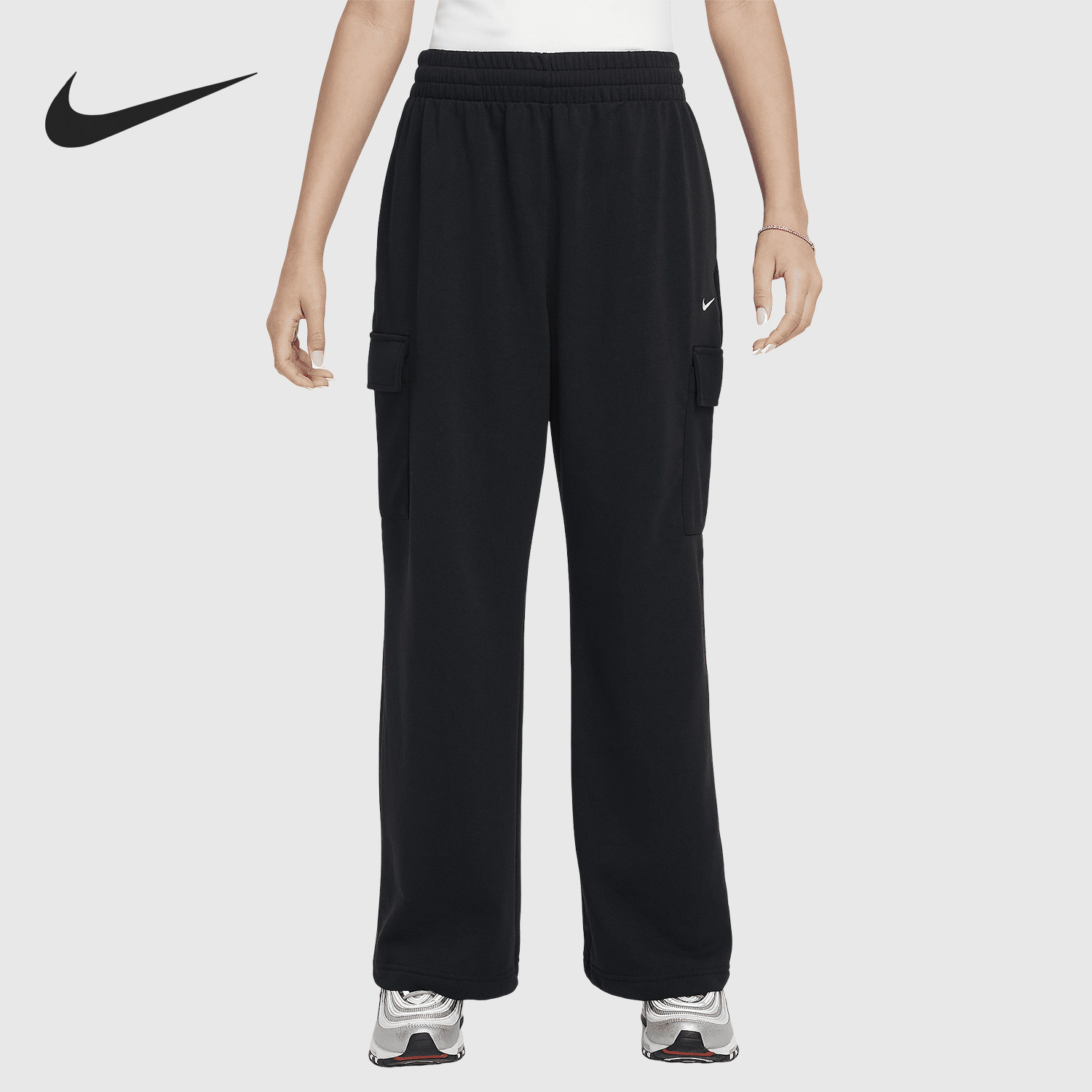 Nike/耐克正品Dri-FIT大童干爽舒适针织运动长裤FZ5550-010,童装/婴儿装/亲子装,裤子,淘宝优惠券,粉丝福利购,淘宝优惠卷