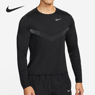 耐克正品 DD6022 休闲男子时尚 T恤 010 潮流运动圆领长袖 Nike