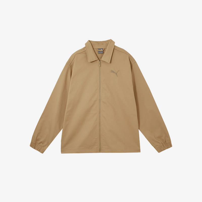 彪马男士针织休闲透气外套