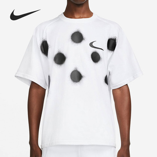 OFF 26夏X WHITE联名款 男女运动短袖 010 Nike T恤CU2477 耐克正品