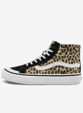 Vans/范斯 SK8 HI 138 Decon SF女款复古高帮板鞋豹纹VN0A3MV1TTS