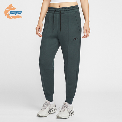 Nike/耐克正品2026春季款女士日常束脚针织中腰长裤FB8331-390