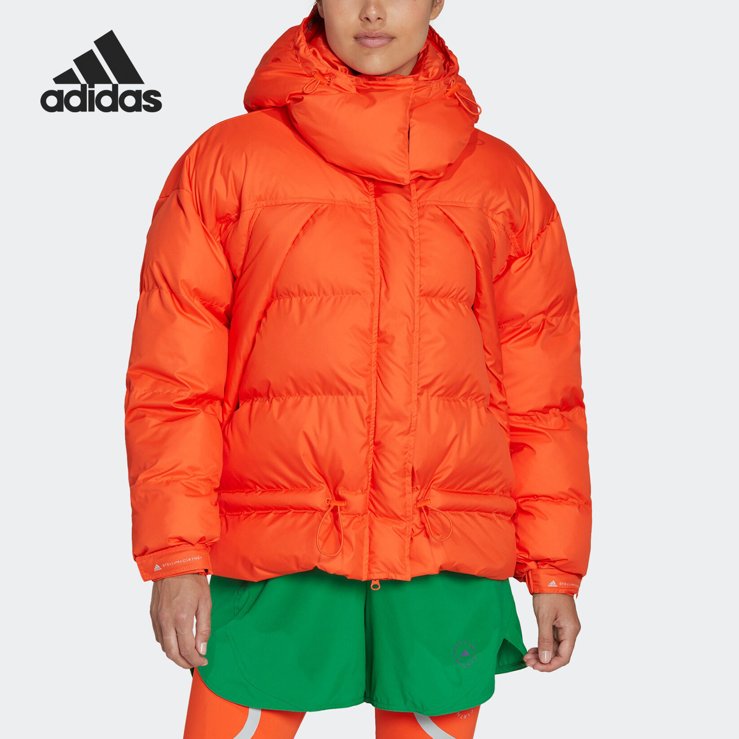 Adidas/阿迪达斯正品SMC女士运动保暖宽松连帽棉服外套HI6085,运动服/休闲服装,运动棉衣,淘宝优惠券,粉丝福利购,淘宝优惠卷