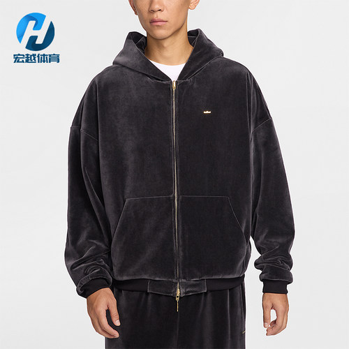 Nike/耐克正品LeBron男士运动连帽宽松刺绣篮球外套IM0636-010