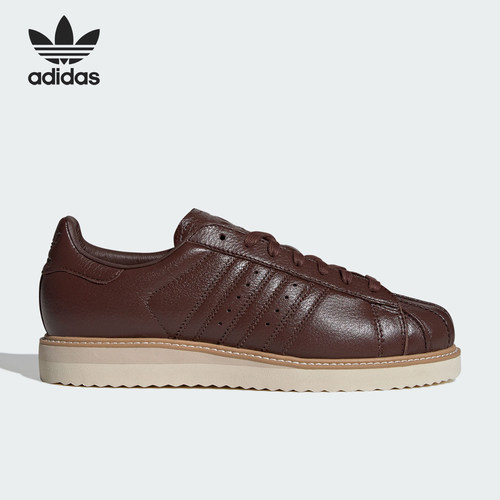 Adidas/阿迪达斯正品三叶草男女经典皮面贝壳头板鞋IH4175
