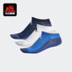 运动袜三双装 Adidas 男女弹力舒适经典 新款 CX3984 阿迪达斯正品