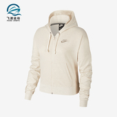 针织休闲外套CD3209 Nike 女士连帽短裤 秋冬新款 110 耐克正品