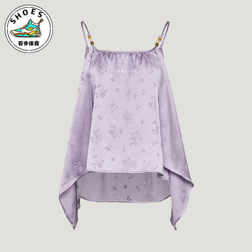 Adidas/阿迪达斯正品女士新中式透气时尚休闲背心T恤LD6442