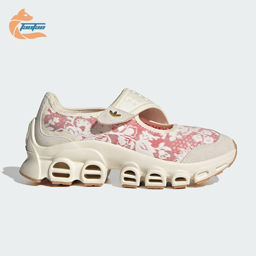 Adidas/阿迪达斯正品三叶草女士镂空时尚经典印花休闲鞋JS1327