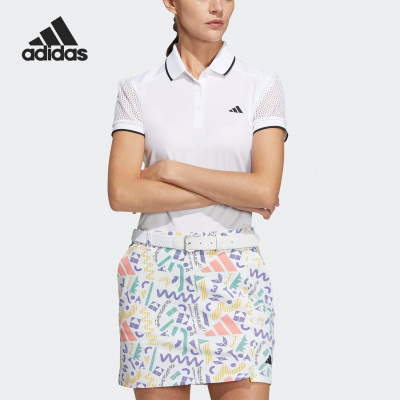 Adidas/阿迪达斯正品W ESS MESH高尔夫女子运动短袖HS6991