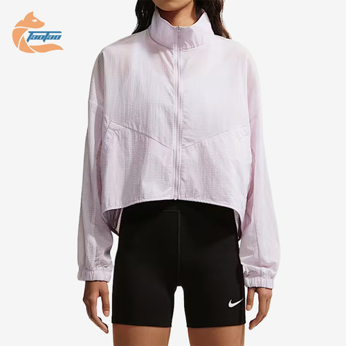 Nike/耐克正品女士短款时尚立领简约拉链长袖外套IF0588-583