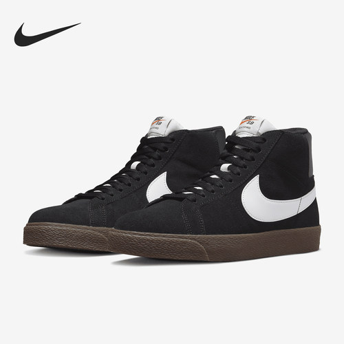 Nike/耐克正品SB Zoom Blazer Mid男女耐磨滑板鞋864349-010