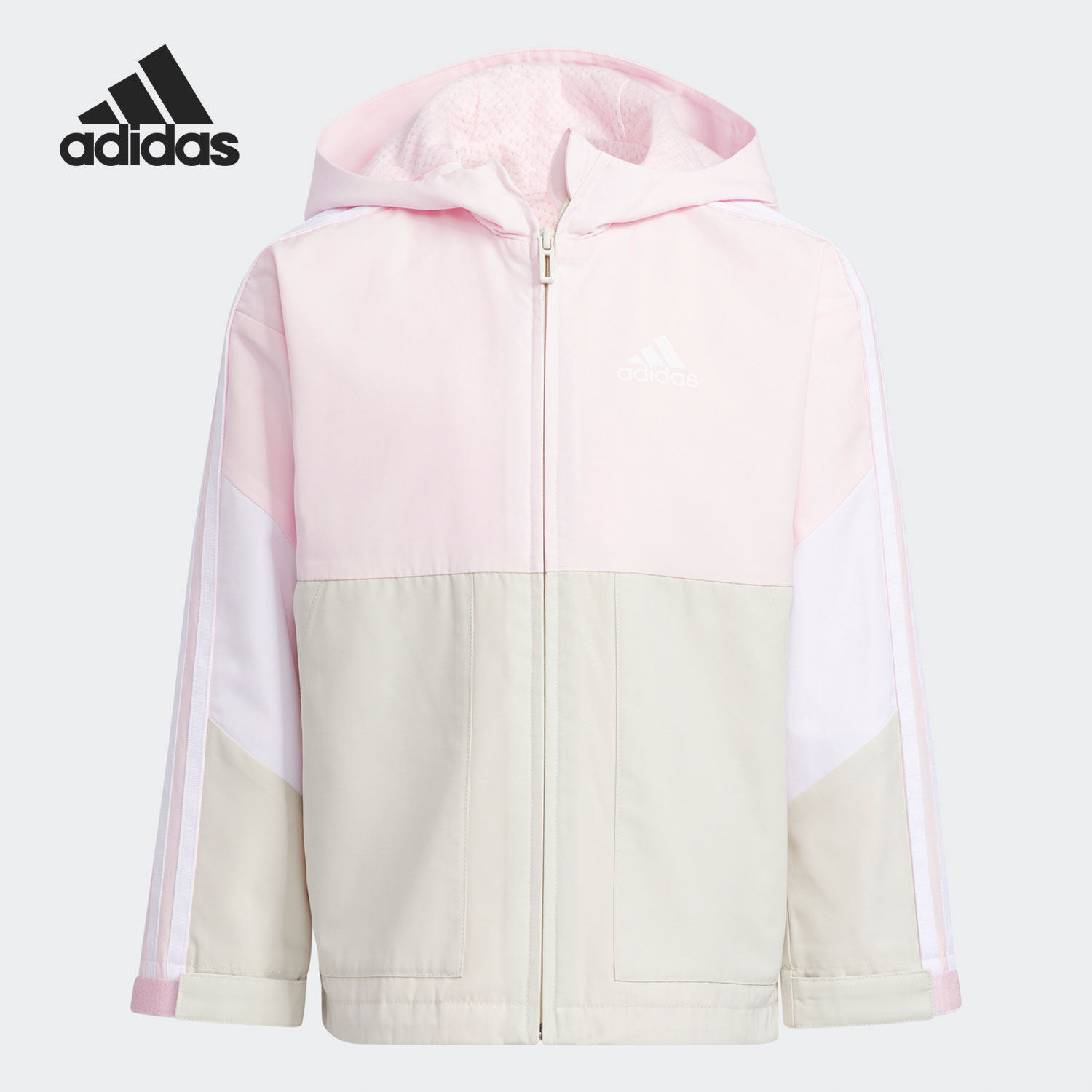 Adidas/阿迪达斯正品春季小童运动舒适休闲拉链夹克HN0019,童装/婴儿装/亲子装,普通外套,淘宝优惠券,粉丝福利购,淘宝优惠卷