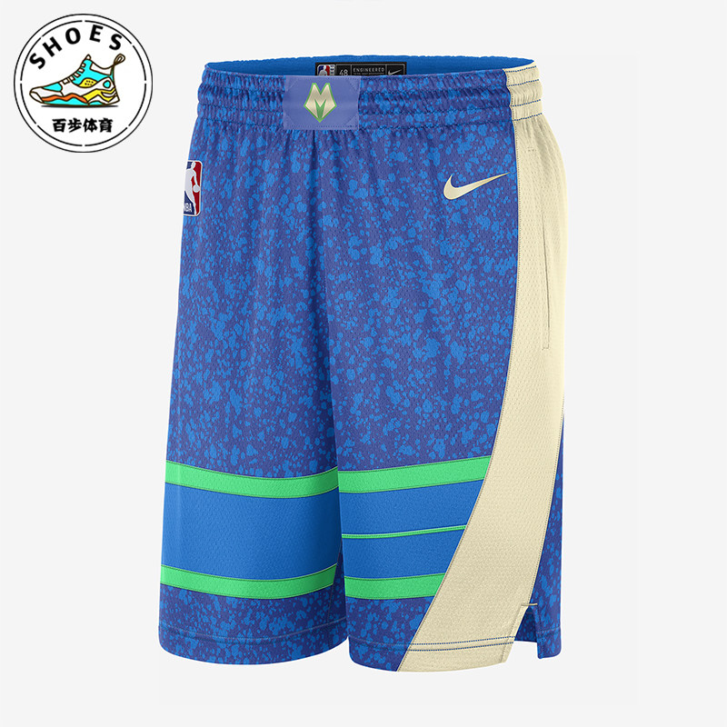 Nike/耐克正品Dri-FIT男士透气满印运动复古训练短裤DX8709-406